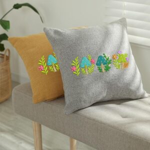 Mushroom Flower Embroidery Design – Floral (ET2087)